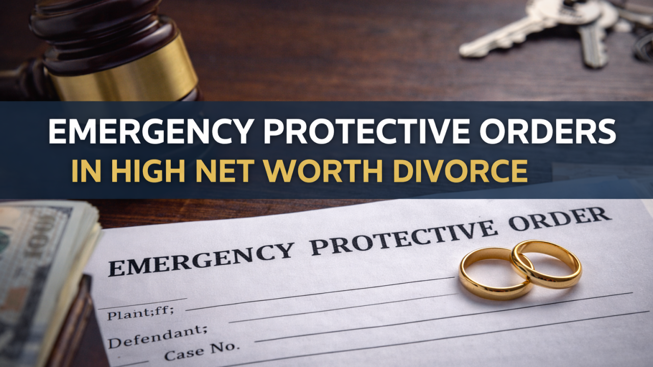 Emergency Protective Orders in High Net Worth Divorce Nevada
