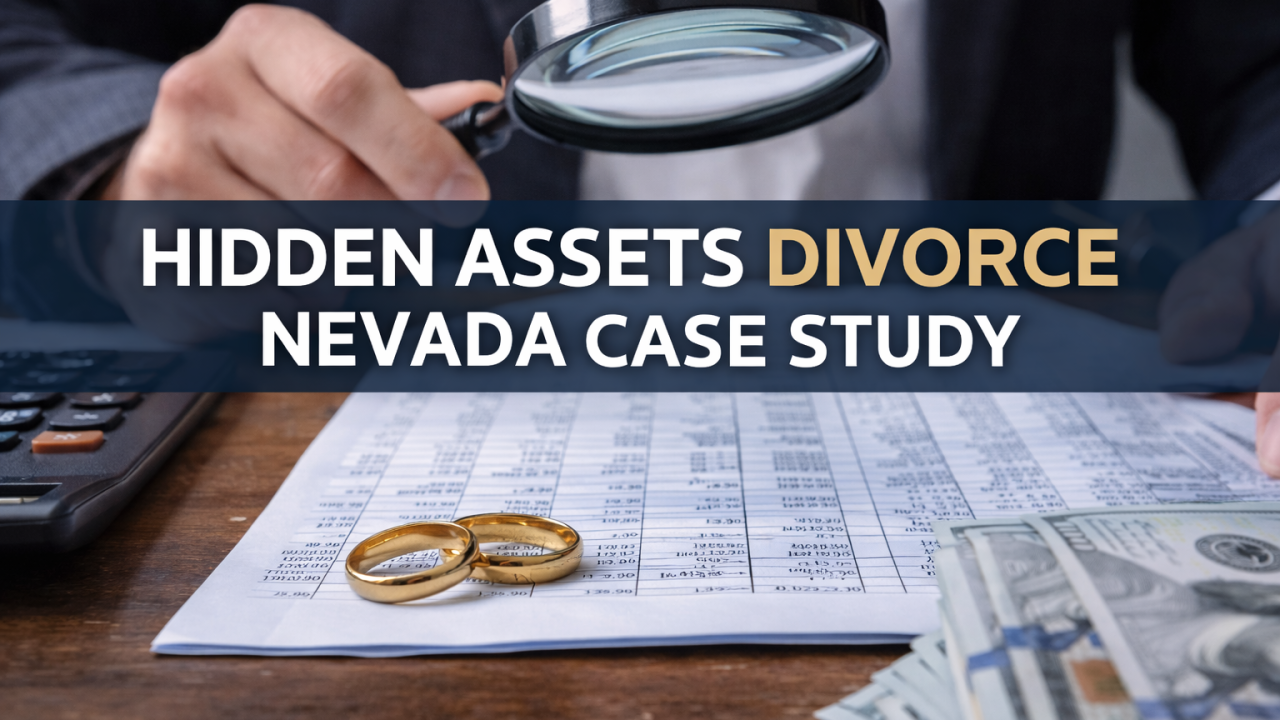 Hidden Assets Divorce Nevada Case Study: Uncovering Financial Deception in a High Net Worth Divorce