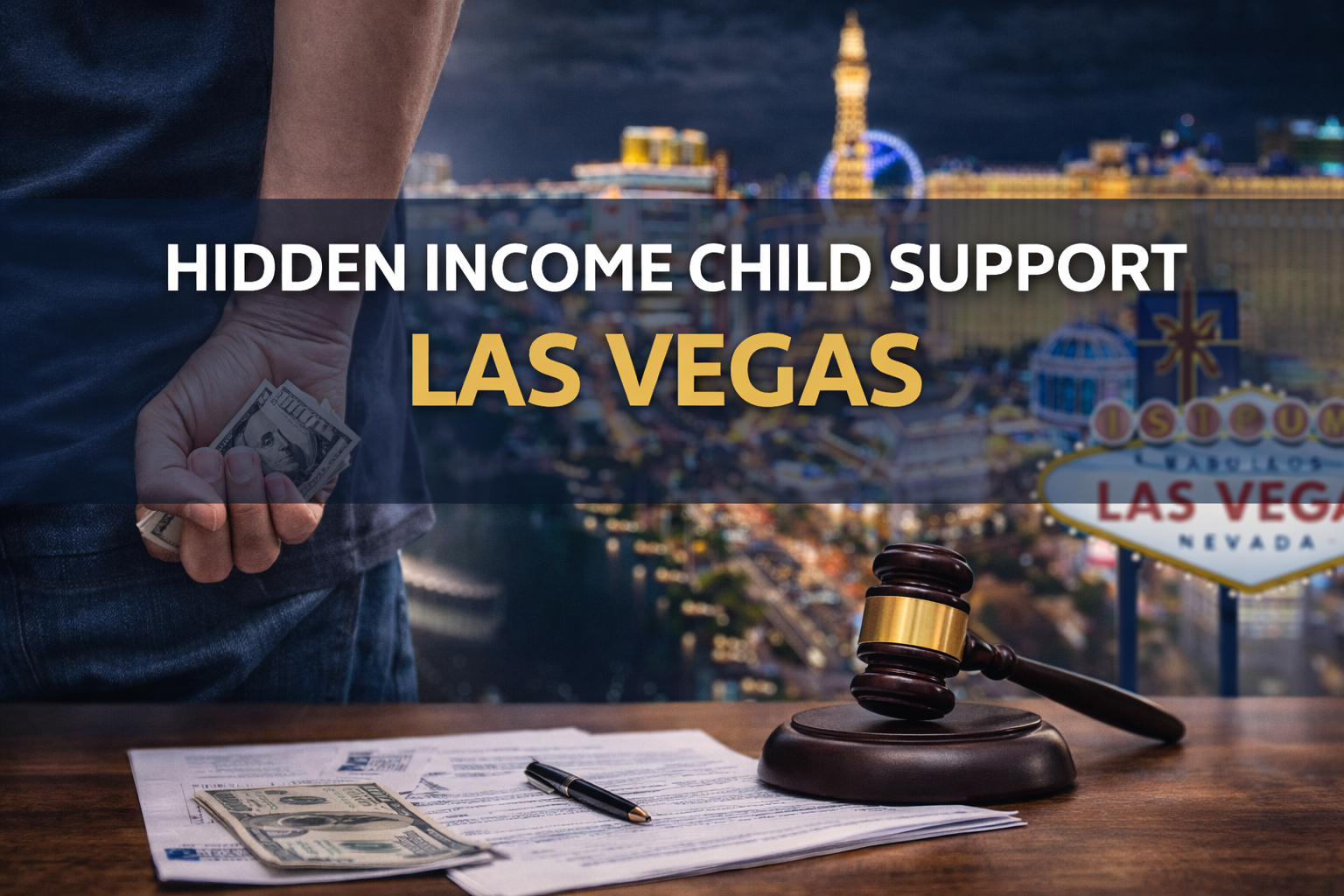 Hidden Income Child Support Las Vegas | What to Do