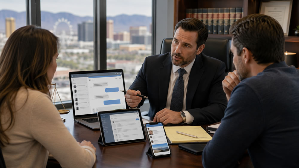 Can Text Messages, Emails, and Social Media Be Used Against You in a Las Vegas Divorce?